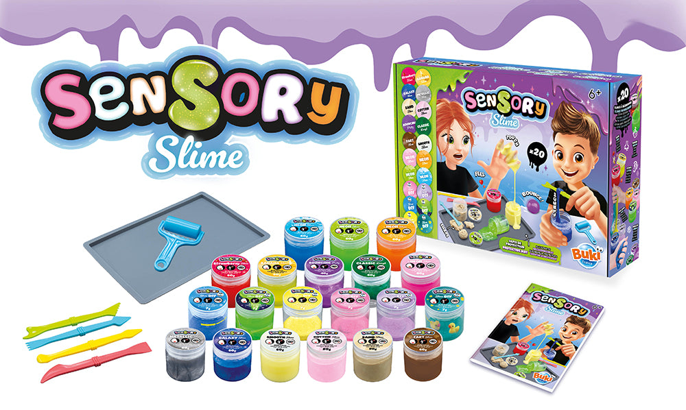 BUKI - SENSORY SLIME 20PCS