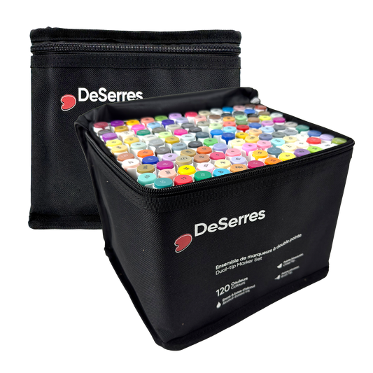 DESERRE - MARQUEUR ALCOOL DBLE PTE 120PCS
