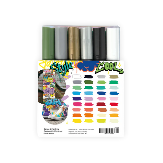 DESERRES - MARQUEUR ACRYLIQUE VALVE 2MM @36