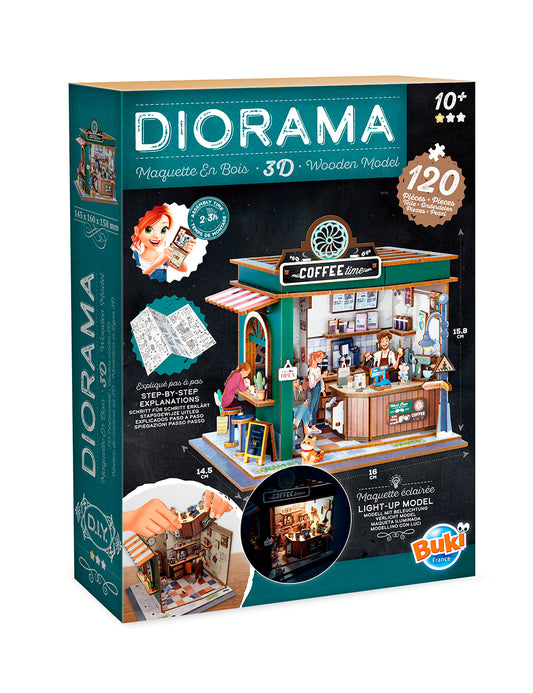 BUKI - DIORAMA MAQUETTE 3D CAFE