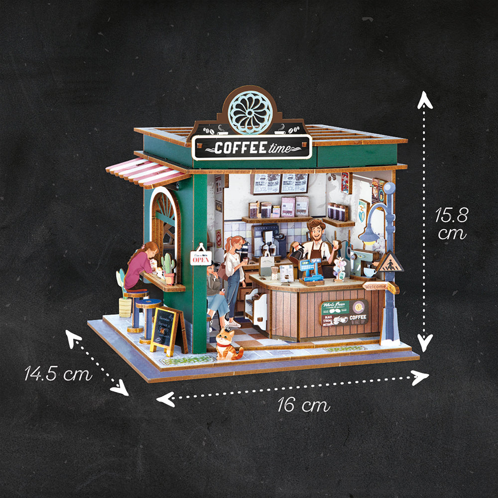 BUKI - DIORAMA MAQUETTE 3D CAFE