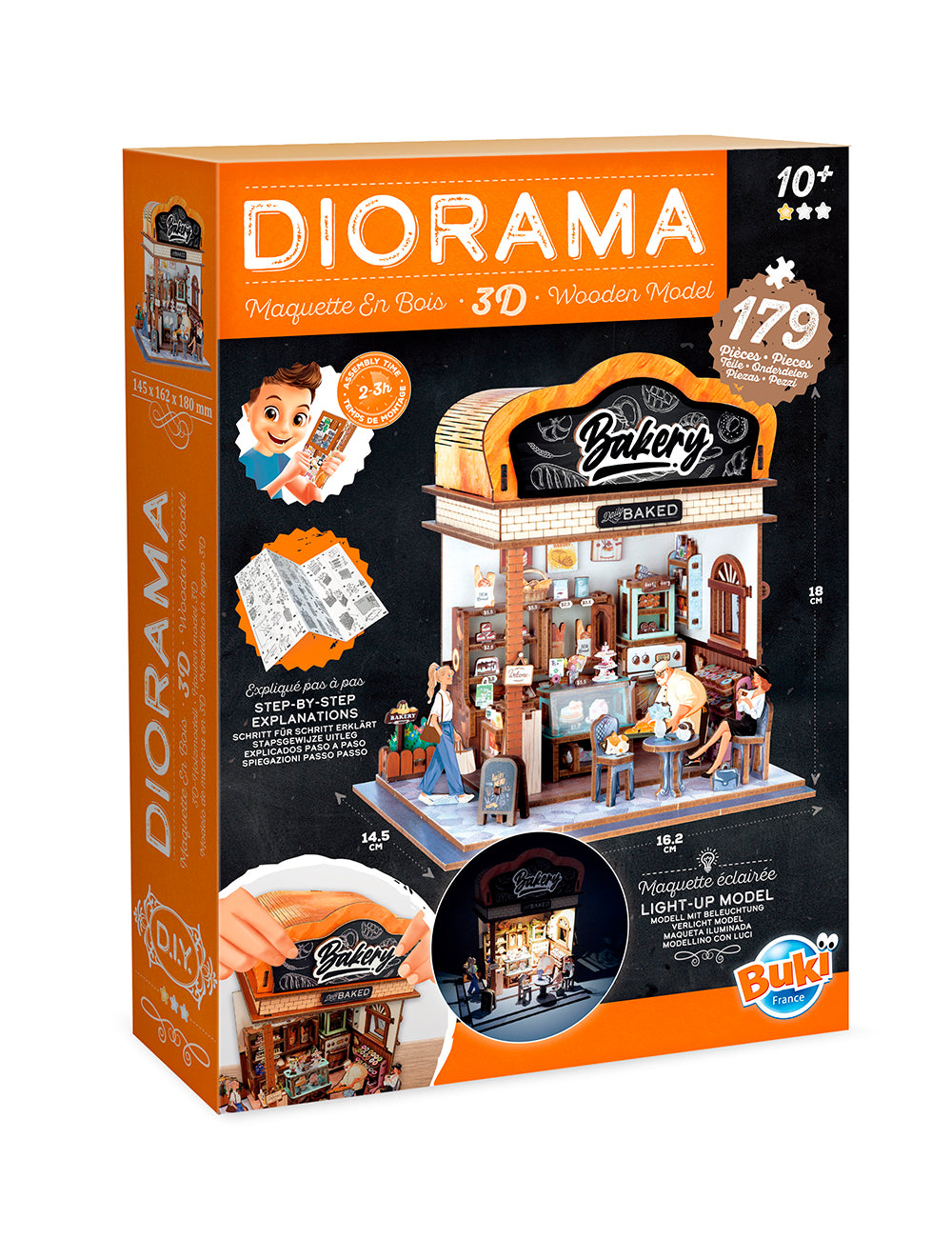 BUKI - DIORAMA MAQUETTE 3D BOULANGERIE