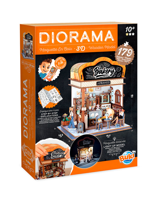 BUKI - DIORAMA MAQUETTE 3D BOULANGERIE