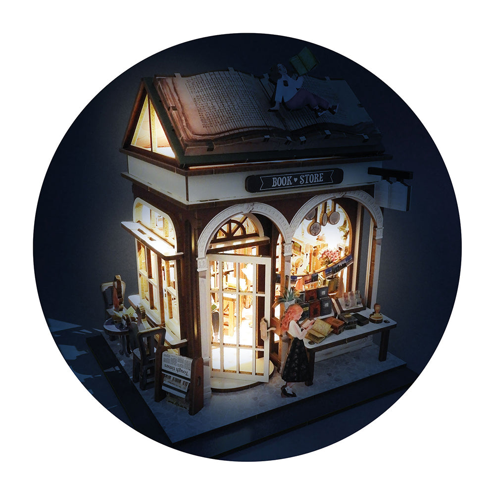 BUKI - DIORAMA MAQUETTE 3D LIBRAIRIE