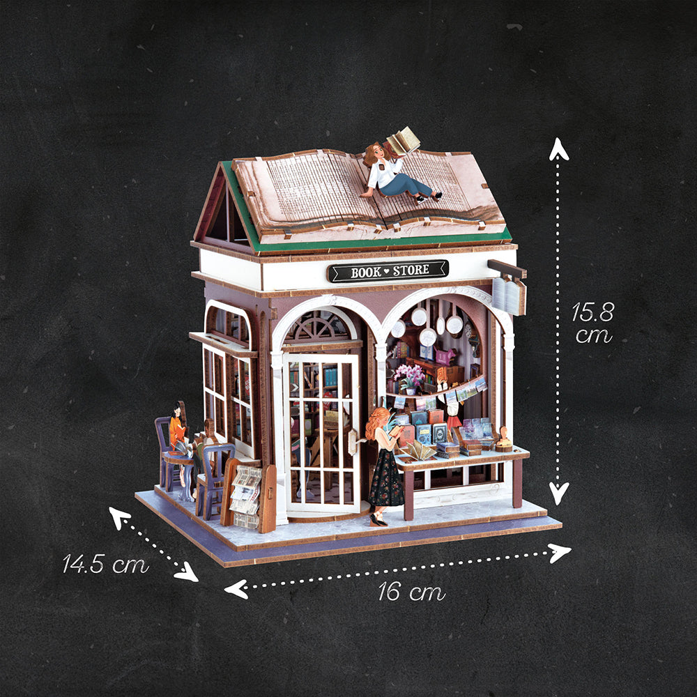 BUKI - DIORAMA MAQUETTE 3D LIBRAIRIE
