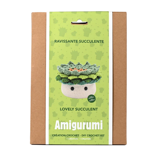 KIT DIY CROCHET- PLANTE AMIGURUMI