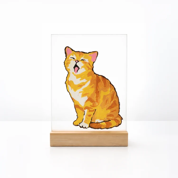KIT PEINTURE A NUMERO SURFACE ACRYLIQUE - CHAT