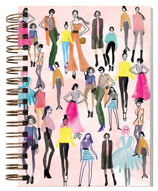 JOURNAL SPIRALE - CROQUIS MODE