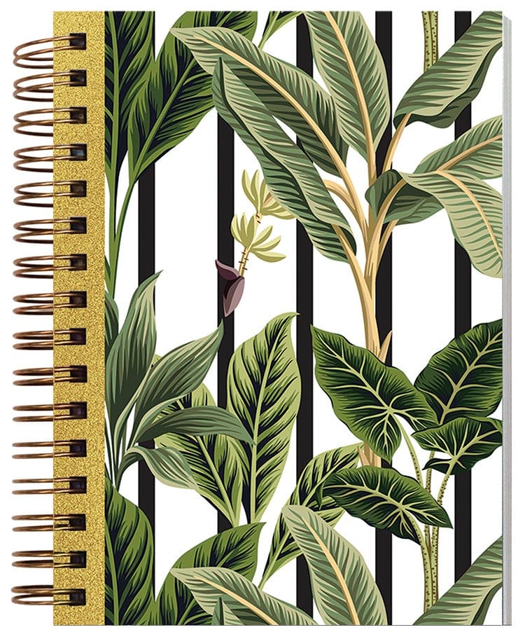 JOURNAL SPIRALE - FEUILLE PALMIER