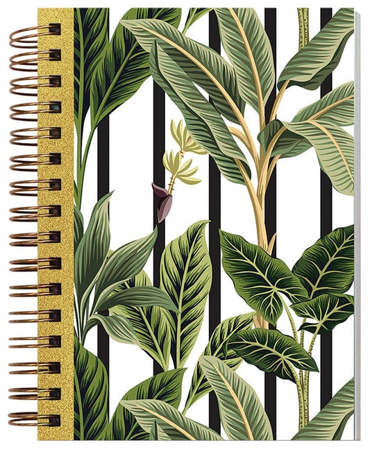 JOURNAL SPIRALE - FEUILLE PALMIER