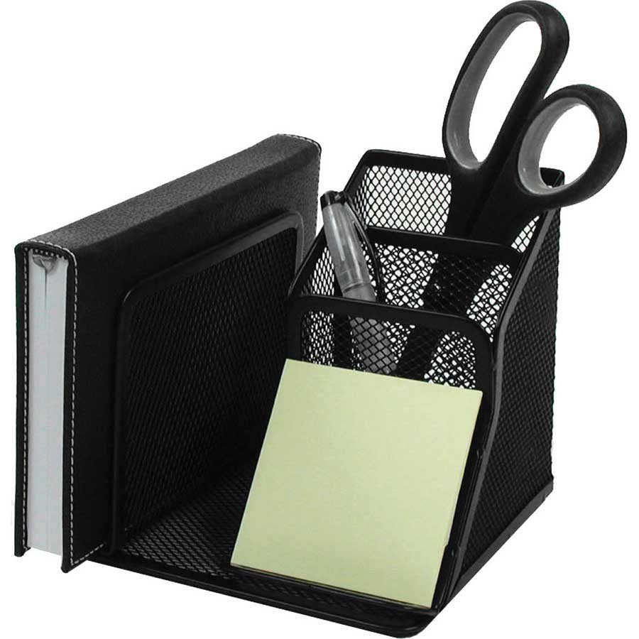 ORGANISATEUR DE BUREAU MESH NOIR