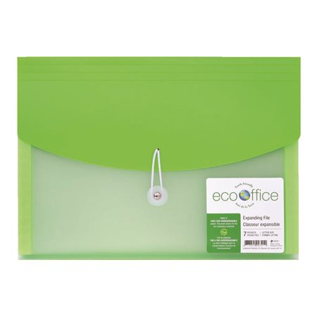 CLASSEUR EXPANSIBLE BIODÉGRADABLE  À 7 POCHETTES