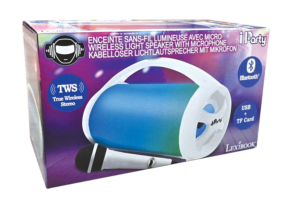LEXIBOOK - ENCEINTE BLUETOOTH IPARTY