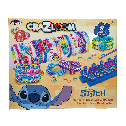 CRA-Z-LOOM - BRACELET ELASTIQUES TISSER STITCH