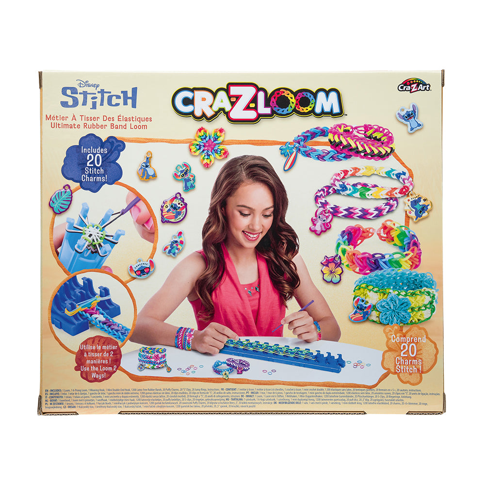 CRA-Z-LOOM - BRACELET ELASTIQUES TISSER STITCH