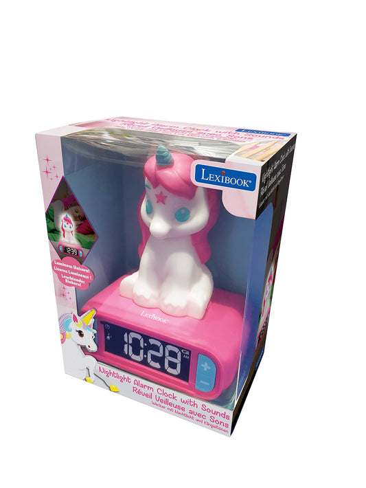 LEXIBOOK - REVEIL VEILLEUSE LICORNE