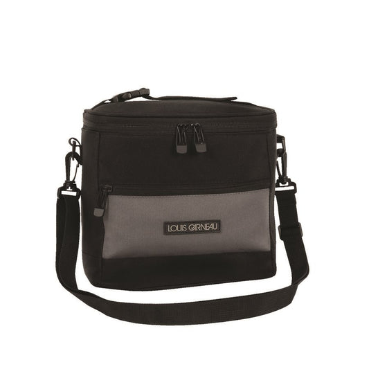 SCOLAIRE SAC & ACCESSOIRE - BOITE LUNCH LG 2 COMP NOIR/GRIS