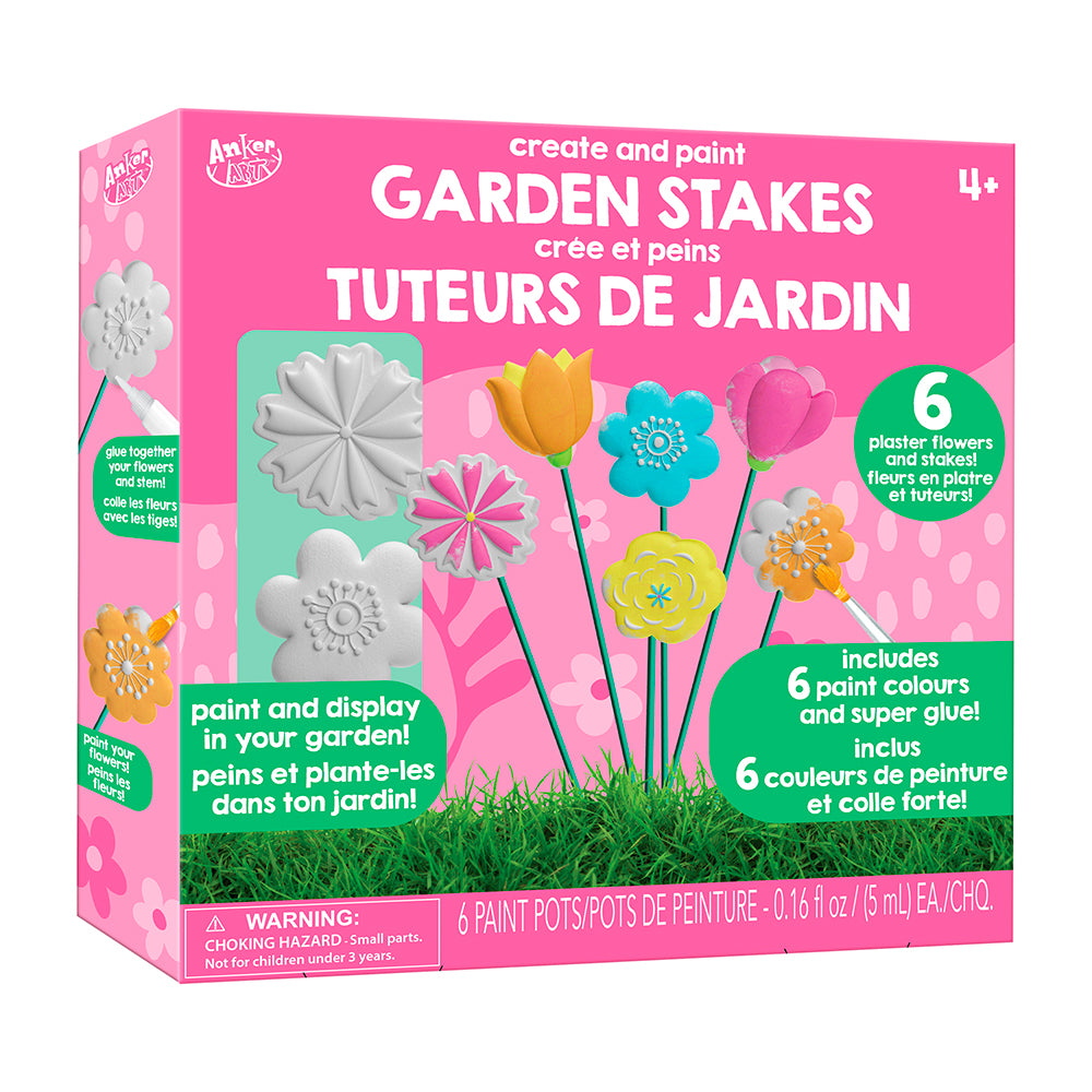 ANKER ART - CRÉE ET PEINS DES TUTEURS DE JARDIN