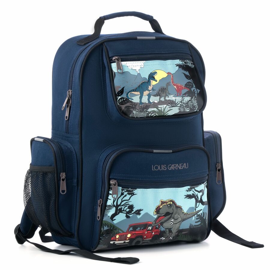 SCOLAIRE SAC & ACCESSOIRE - SAC A DOS LG 4 POCHETTES DINO
