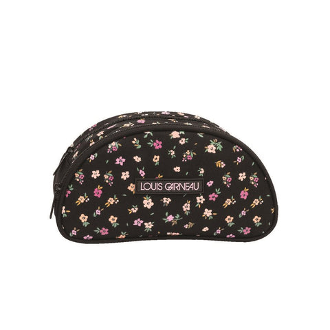SCOLAIRE SAC & ACCESSOIRE - ETUI CRAYON LG DEMI-LUNE FLEURS