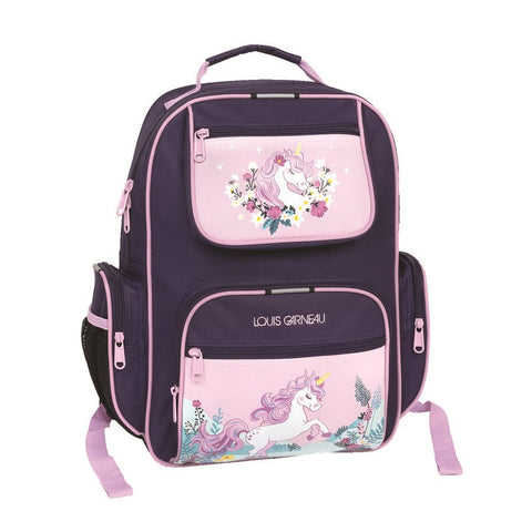 SCOLAIRE SAC & ACCESSOIRE - SAC A DOS LG 4 POCHETTES LICORNE