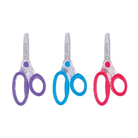 CISEAUX BOUTS RONDS 5"  "RAYON-X" COULEUR ASST