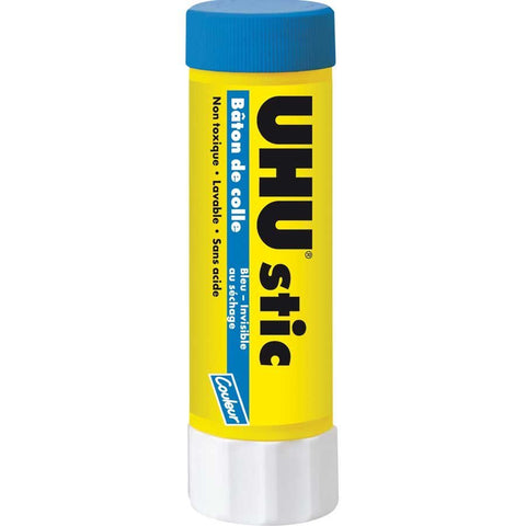 SCOLAIRE PAPETERIE - Colle en bâton bleu UHU®  40 g