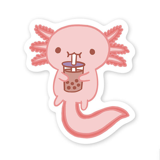 STICKERYOU - COLLANT ''AXOLOTL BUBBLE TEA''