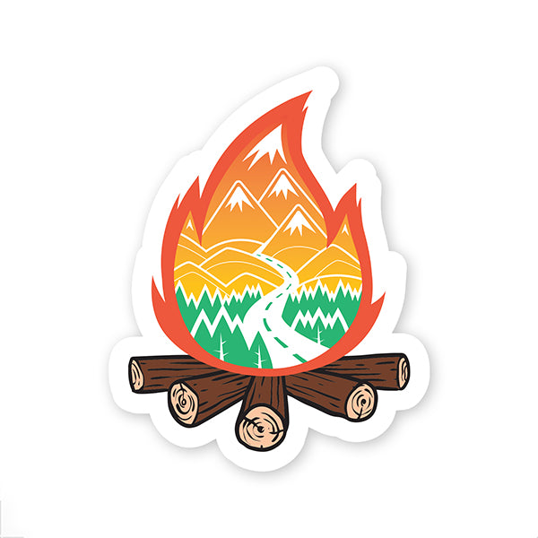 STICKERYOU - COLLANT ''FEUX DE CAMP''