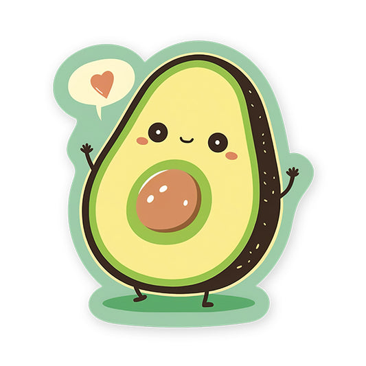 STICKERYOU - COLLANT "CUTE AVOCADO"