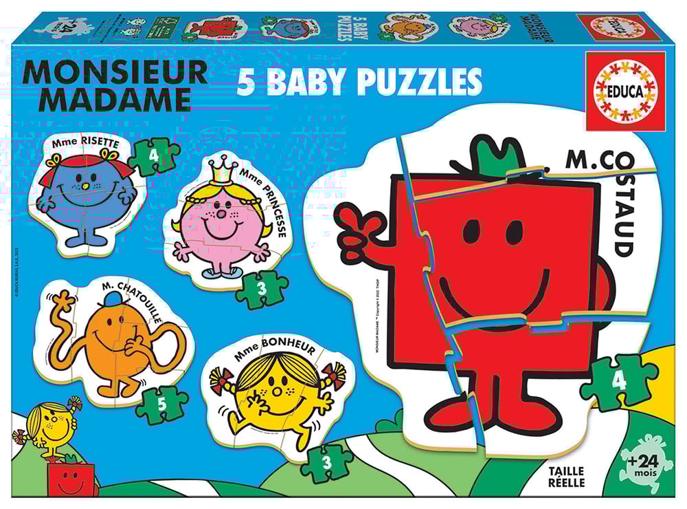 EDUCA - CASSE-TETE BÉBÉ - MONSIEUR MADAME