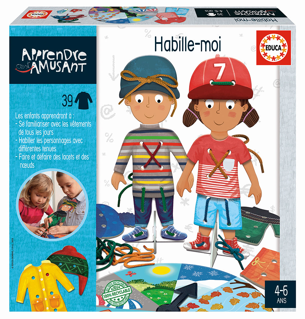 EDUCA- APPRENDRE EST AMUSANT HABILLE-MOI