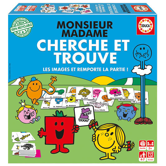 EDUCA - CHERCHE TROUVE MONSIEUR MADAME