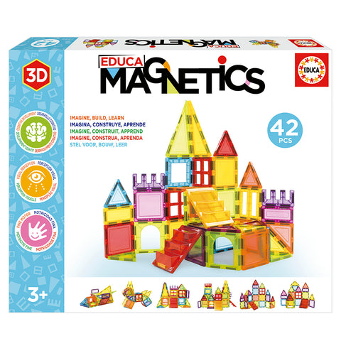 EDUCA - MAGNETICS BLOCS 3D 42 PCS