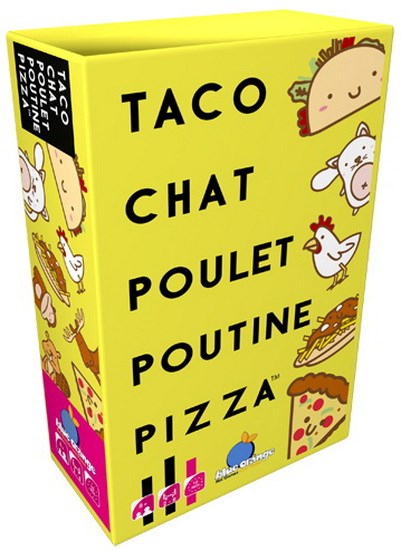 BLUE ORANGE - TACO CHAT POULET POUTINE PIZZA