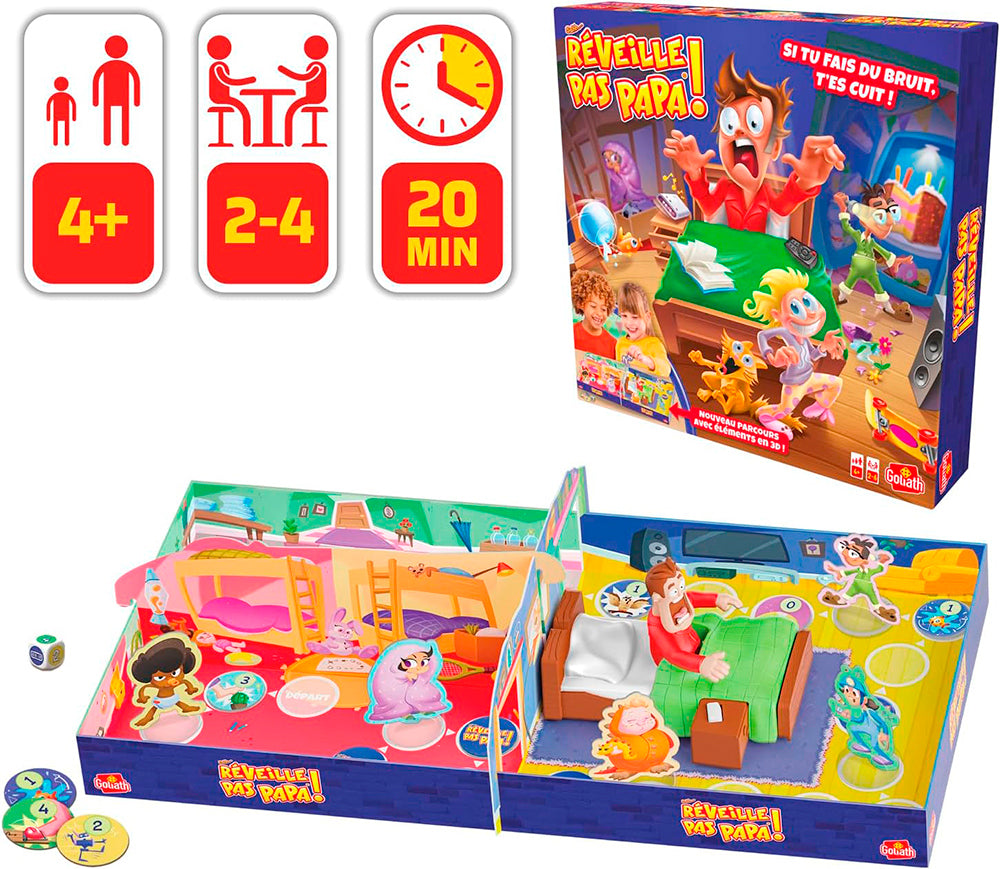 GOLIATH - JEU REVEILLEZ PAS PAPA! FR