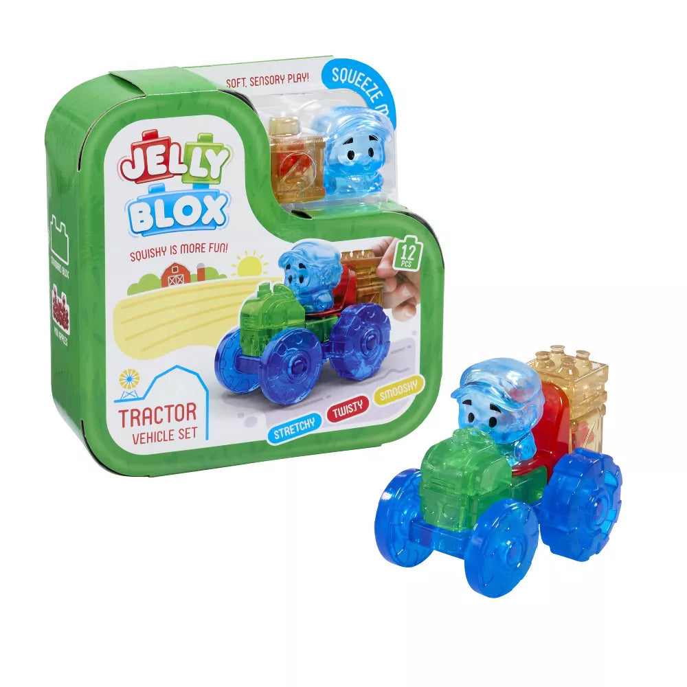 JELLY BLOX -ENSEMBLE  CONSTRUCTION  DE TRACTEUR