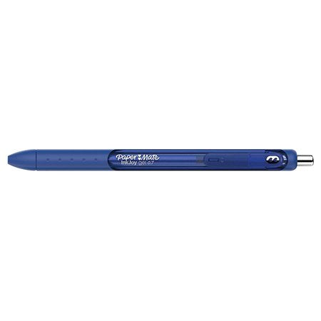 STYLO A BILLE RETRACTABLE INKJOY GEL 0.07MM - BLEU