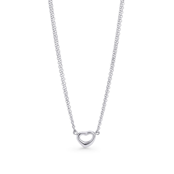 MIA BIJOUX - CHAINE DOUBLE "ELORA" - ARGENT
