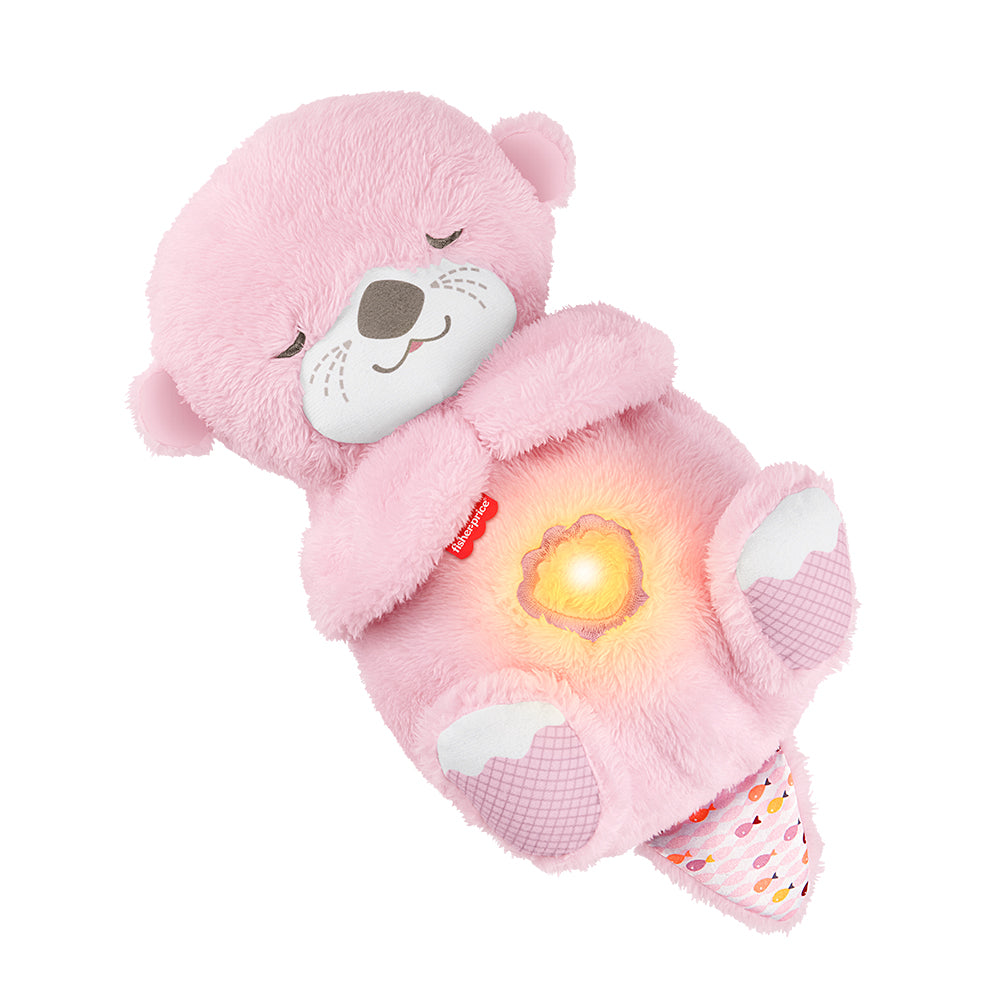 FISHER-PRICE - LOUTRE CALIN APAISANTE ROSE