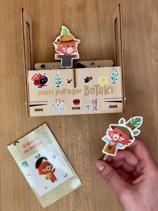 BOTAKI - KIT A FABRIQUER POTAGER EN BOIS