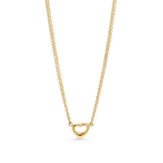 MIA BIJOUX - CHAINE DOUBLE  PENDENTIF "ELORA" - OR
