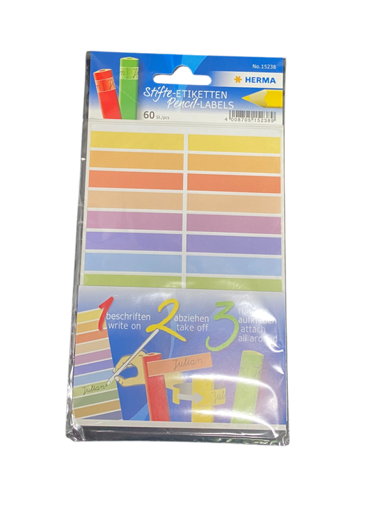 ETIQUETTE POUR CRAYONS @60