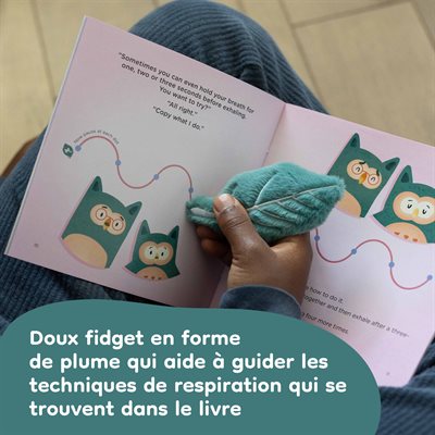 MANIMO - PELUCHE AIDE AU SOMMEIL ZIGZAG LA CHOUETTE