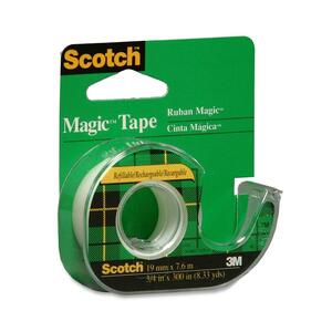 SCOLAIRE PAPETERIE - Ruban adhésif Scotch® Magic™  chaque, 19 mm x 7,62 m