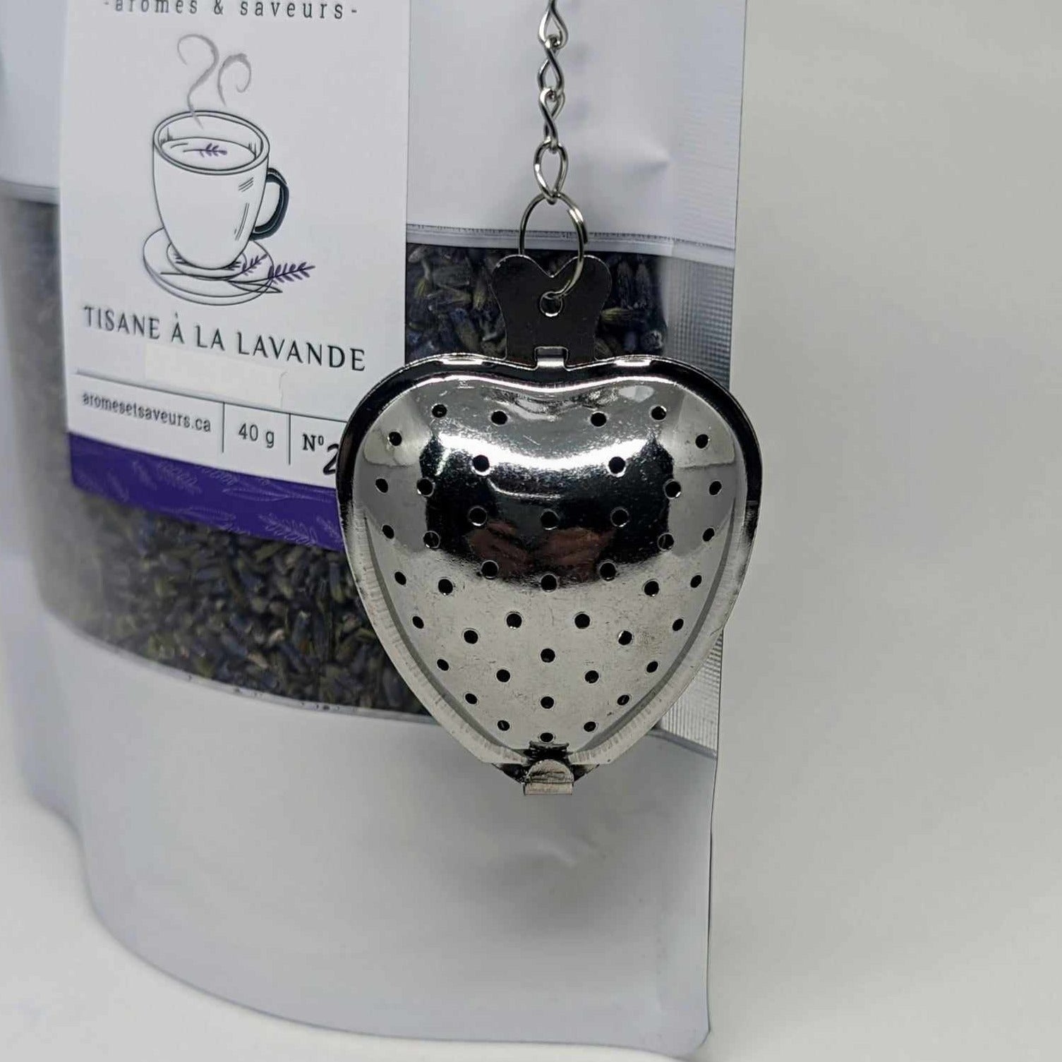 JARDINS ARÔMES & SAVEURS - TISANE DE LAVANDE FINE & INFUSEUR 40 G