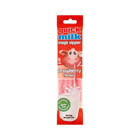 QUICK MILK - PAILLE MAGIQUE FRAISE