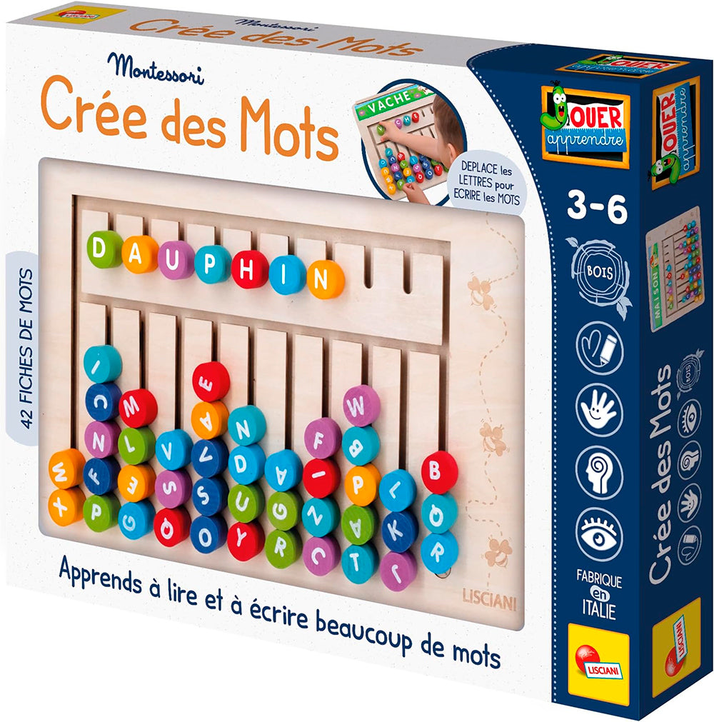 MONTESSORI- CREE DES MOTS
