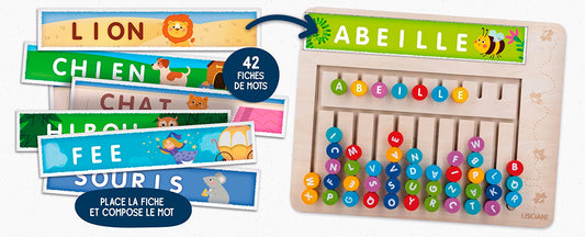 MONTESSORI- CREE DES MOTS