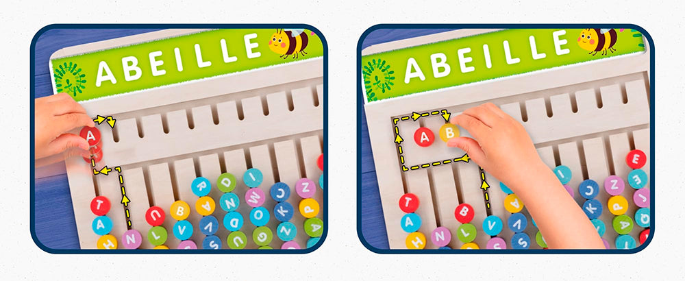 MONTESSORI- CREE DES MOTS